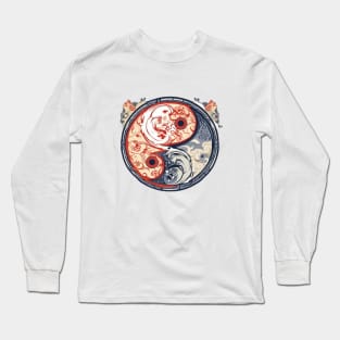 Yin-yang Symbol Long Sleeve T-Shirt